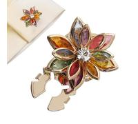 Gemelli da donna, eleganti a forma di fiore, regolabili, per abito da donna, per sposa, moglie, amica, sorella, figlia, per affari, appuntamenti, per viaggi, Consulte la descripción, Metallo, Non è