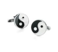 Gemelli da mancio per camicia francese da uomo, graffetta a cinque punte, simbolo matematico standard di moda, gemelli francesi alla moda