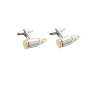 Gemelli da Polso Uomo in Rame, Set 2 Pezzi, Argento | Anniversari e Occasioni Formali, Facili da Usare, Stile Semplice e Creativo, Dettagli Eleganti