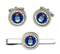 Gemelli Da Polso USAF Dell’United States Air Force E Set Fermacravatta