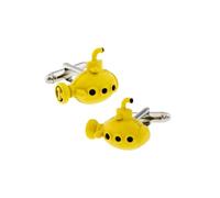 Gemelli Da Uomo 1 Paio Di Gemelli Gialli Submarine Boat Gemelli Camicia Francese Uomo Gemelli