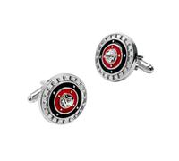 Gemelli Da Uomo 1 Paio Di Gemelli Rotondi Diamante Gemelli Camicia Blazer Francese Da Uomo