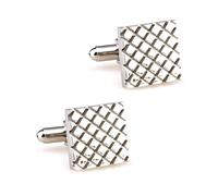 Gemelli da uomo in acciaio inossidabile, set di 5 forme geometriche, accessori per camicie eleganti multi-design,Colore 9,Taglia unica