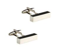 Gemelli da uomo in acciaio inossidabile, set di 5 forme geometriche, accessori per camicie eleganti multi-design,Colore 10,Taglia unica