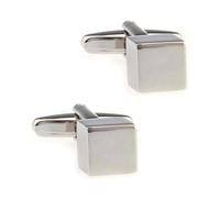 Gemelli da uomo in acciaio inossidabile, set di 5 forme geometriche, accessori per camicie eleganti multi-design,Colore 6,Taglia unica