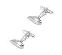 Gemelli da uomo in acciaio inossidabile, set di 5 forme geometriche, accessori per camicie eleganti multi-design,Colore 15,Taglia unica