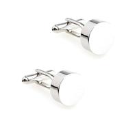 Gemelli da uomo in acciaio inossidabile, set di 5 forme geometriche, accessori per camicie eleganti multi-design,Colore 19,Taglia unica