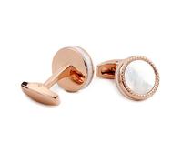Gemelli da uomo per camicie, gemelli da matrimonio intarsiati eleganti gioielli per smoking con confezione regalo, 25x18x18MM, Nessuna pietra preziosa