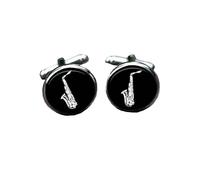 Gemelli da uomo, regalo aziendale con note di strumento musicale, gemelli da uomo, gemelli per camicia da smoking, gemelli classici per testimoni dello sposo, gemelli da matrimonio per padre, marito