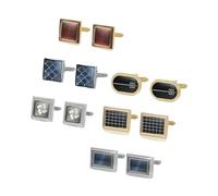 Gemelli Da Uomo Set di fermacravatta for gemelli vintage | Set di gemelli vintage da 6/12 paia con fermacravatta da avvocato