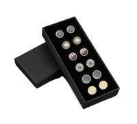 Gemelli Da Uomo Set di fermacravatta for gemelli vintage | Set di gemelli vintage da 6/12 paia con fermacravatta da avvocato