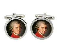 Gemelli Di Wolfgang Amadeus Mozart In Scatola Di Cromo
