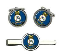 Gemelli E Clip Da Cravatta Royal Australian Navy HMAS Advance Set
