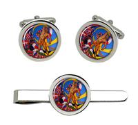 Gemelli E Clip Da Cravatta Set Olimpiadi Di Stoccolma 1912 GBP