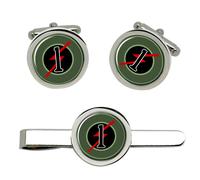 Gemelli E Clip Per Cravatta Del 1st Armoured Car Squadron (Irish Army) Set