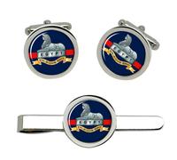 Gemelli E Clip Per Cravatta Royal Lincolnshire Regiment, British Army Set