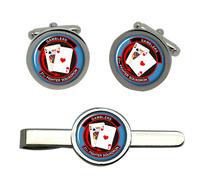 Gemelli E Clip Per Cravatta Set 21st Fighter Squadron USAF