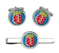 GEMELLI E FERMACRATTA Set Cufflinks E Clip Cravatta Eindhoven (Paesi Bassi) GBP