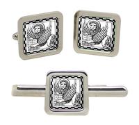 Gemelli E Fermacravatta Lion Of St. Mark Square Set