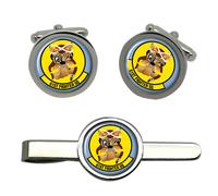 Gemelli E Fermacravatta Set 61st Fighter Squadron USAF