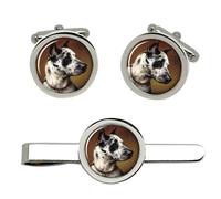 Gemelli E Fermacravatta Set Great Dane Di Reichert