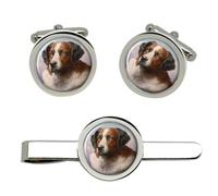 Gemelli E Fermacravatta Set St. Bernard Di Carl Reichert