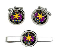 Gemelli E Fermacravatta Wardlaw Scottish Clan, Set