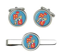 Gemelli E Fermaglio Per Cravatta Tabasco (Messico)