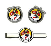 Gemelli E Fermo Cravatta 1st Fighter Squadron USAF Set