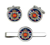 Gemelli E Fermo Cravatta Set Esercito Britannico Royal Corps Of Transport