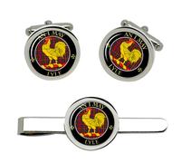 Gemelli E Set Ferma Cravatta Lyle Scottish Clan