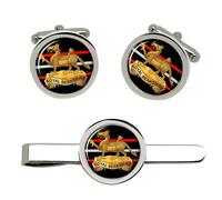 Gemelli E Set Fermacravatta Royal Berkshire Regiment British Army