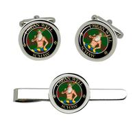 Gemelli Edizione Schaw Scottish Clan E Fermacravatta Set
