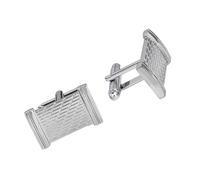 Gemelli ergonomici e comodi da uomo, lucidi, accessori professionali per occasioni formali, alla moda da uomo, Einheitsgröße, come descritto, come descritto