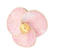 Gemelli floreali alla moda realizzati in robusto Kirsite con bottone europeo standard da 3 mm per uomo vintage fiore gemelli, One Size, come descritto, come descritto