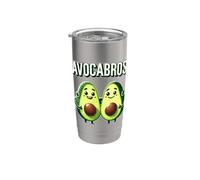 Gemelli, Fratelli, Amici | Avocado divertente, Fratelli, Amicizia Bicchiere termico in acciaio inox doppia parete
