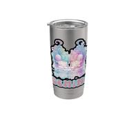 Gemelli gemelli carino zodiaco pastello astrologia illustrazione Bicchiere termico in acciaio inox doppia parete