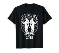Gemelli Gemelli zodiacali Nati nel 2015 Maglietta