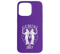 Gemelli Gemelli zodiacali nati nel 2017 Custodia per iPhone 15 Pro Max