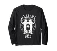 Gemelli Gemelli zodiacali Nati nel 2020 Maglia a Manica