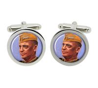 Gemelli Generali Eisenhower In Scatola Di Cromo