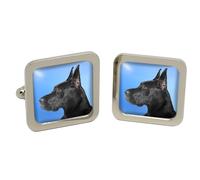 Gemelli Great Dane A Mascherina Quadrata In Scatola Cromata