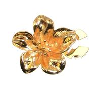 Gemelli in metallo a forma di fiore per le donne eleganti clip pulsante abito camicia accessori nessuno bottoni da cucito regalo gemelli in metallo, Misura unica, come descritto, come descritto