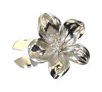 Gemelli in metallo a forma di fiore per le donne eleganti clip pulsante abito camicia accessori nessuno bottoni da cucito regalo gemelli in metallo, One Size, come descritto, come descritto