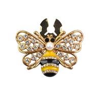 Gemelli in metallo a tema animali volanti, ideali per riunioni professionali e sociali