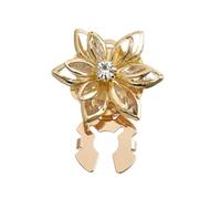 Gemelli in metallo a tema floreale, ideali per riunioni professionali e sociali, design unico, One Size, come descritto, come descritto