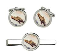 Gemelli In Tobogganing In Engadin 1906 Set Gemelli E Ferma Cravatta GBP