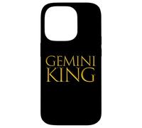Gemelli King per compleanni da maggio a giugno zodiaco Gemelli Custodia per iPhone 14 Pro