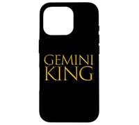 Gemelli King per compleanni da maggio a giugno zodiaco Gemelli Custodia per iPhone 16 Pro
