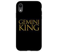 Gemelli King per compleanni da maggio a giugno zodiaco Gemelli Custodia per iPhone XR